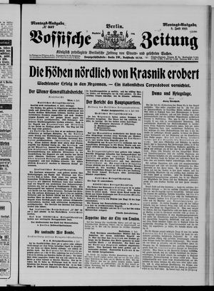 Vossische Zeitung vom 05.07.1915