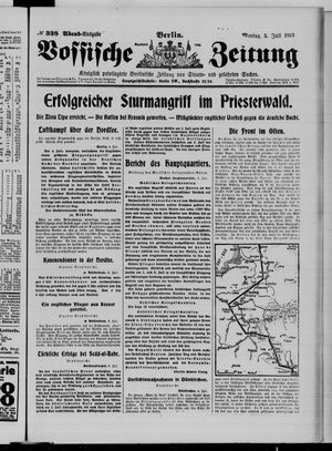 Vossische Zeitung vom 05.07.1915