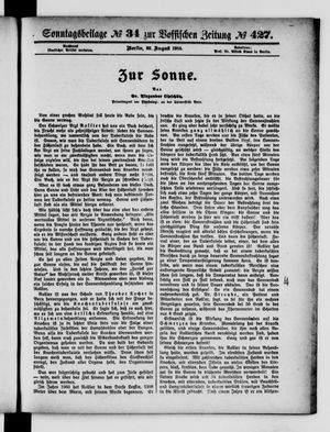 Vossische Zeitung vom 22.08.1915