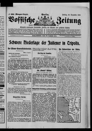 Vossische Zeitung vom 10.12.1915