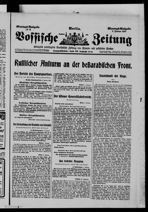 Vossische Zeitung vom 03.01.1916