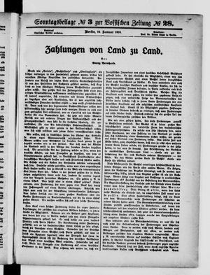 Vossische Zeitung vom 16.01.1916