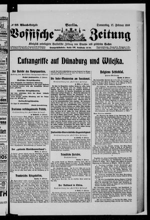 Vossische Zeitung vom 17.02.1916