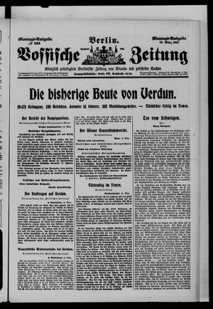 Vossische Zeitung vom 13.03.1916