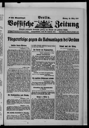 Vossische Zeitung vom 13.03.1916