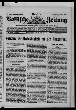 Vossische Zeitung on Mar 14, 1916