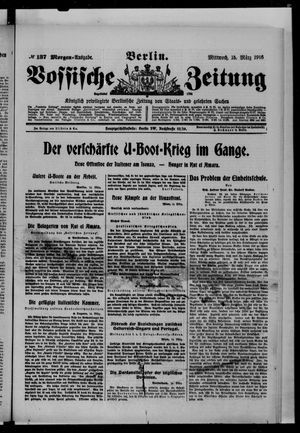 Vossische Zeitung on Mar 15, 1916