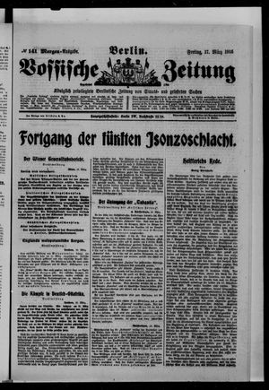Vossische Zeitung on Mar 17, 1916