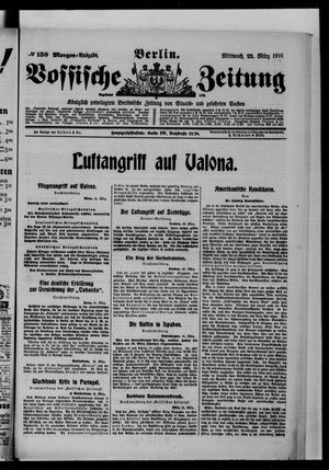 Vossische Zeitung vom 22.03.1916