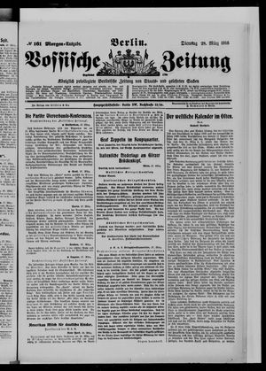 Vossische Zeitung on Mar 28, 1916