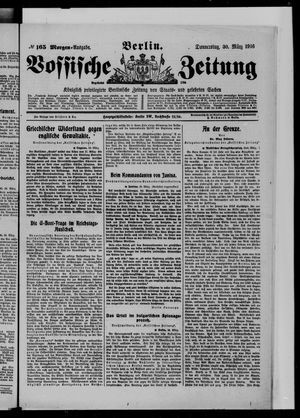 Vossische Zeitung vom 30.03.1916