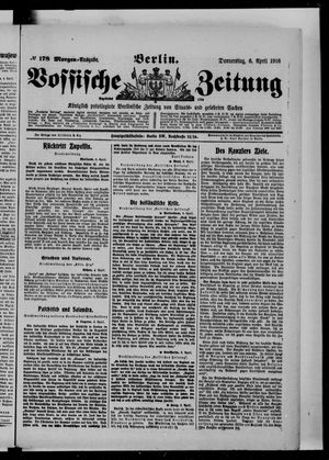 Vossische Zeitung vom 06.04.1916