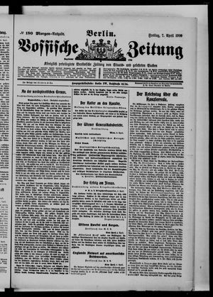 Vossische Zeitung vom 07.04.1916