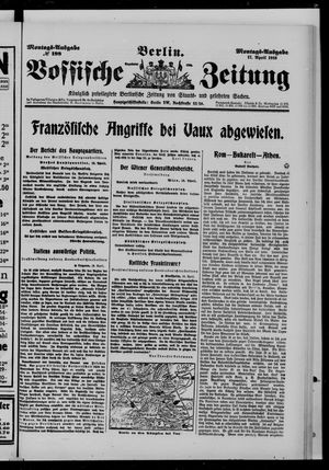 Vossische Zeitung vom 17.04.1916