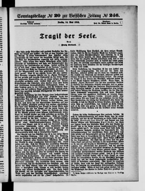 Vossische Zeitung vom 14.05.1916