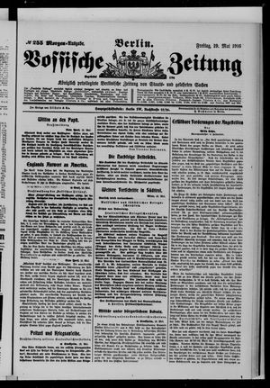 Vossische Zeitung vom 19.05.1916