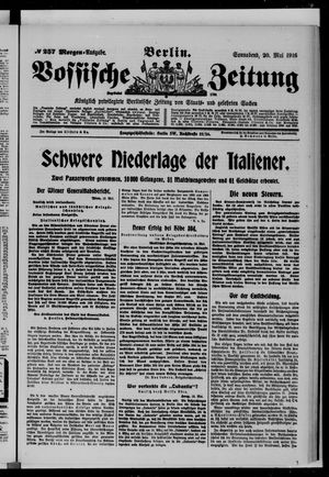 Vossische Zeitung vom 20.05.1916