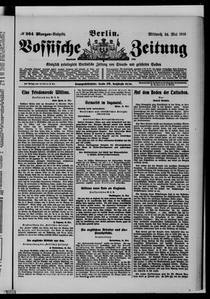 Vossische Zeitung vom 24.05.1916