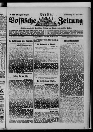 Vossische Zeitung vom 25.05.1916
