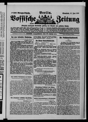 Vossische Zeitung vom 17.06.1916