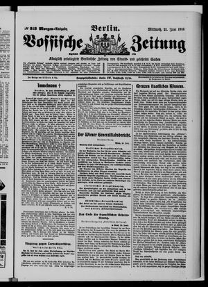 Vossische Zeitung vom 21.06.1916