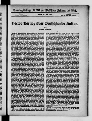 Vossische Zeitung vom 25.06.1916