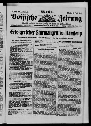 Vossische Zeitung vom 03.07.1916