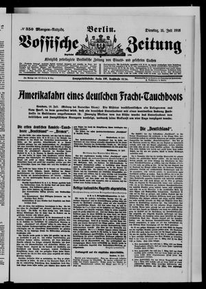 Vossische Zeitung vom 11.07.1916