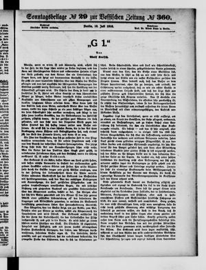 Vossische Zeitung vom 16.07.1916