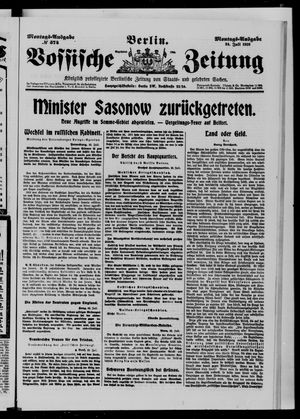 Vossische Zeitung vom 24.07.1916
