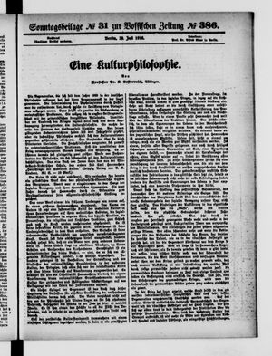 Vossische Zeitung vom 30.07.1916