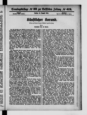 Vossische Zeitung vom 13.08.1916