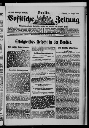 Vossische Zeitung vom 22.08.1916
