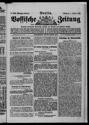 Vossische Zeitung vom 04.10.1916