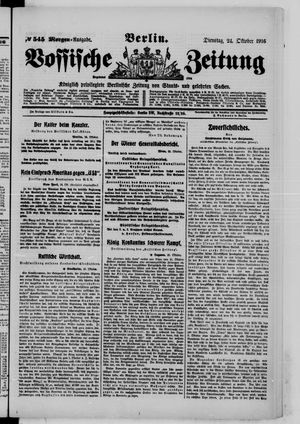 Vossische Zeitung vom 24.10.1916