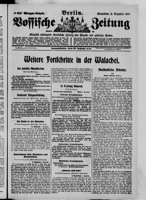 Vossische Zeitung vom 02.12.1916