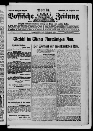 Vossische Zeitung vom 23.12.1916
