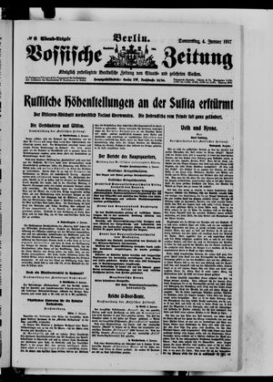 Vossische Zeitung vom 04.01.1917