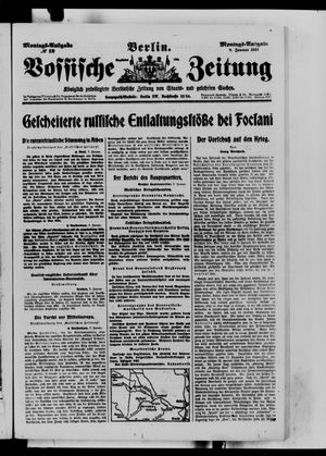 Vossische Zeitung vom 08.01.1917