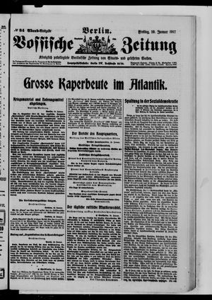 Vossische Zeitung on Jan 19, 1917