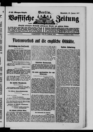 Vossische Zeitung vom 27.01.1917