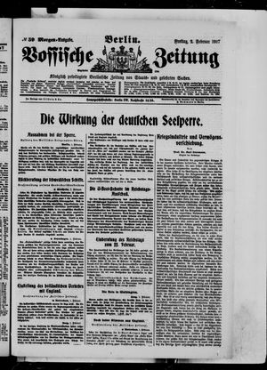 Vossische Zeitung vom 02.02.1917