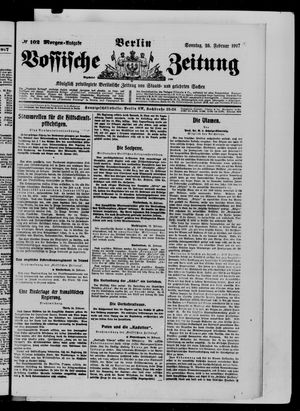 Vossische Zeitung vom 25.02.1917