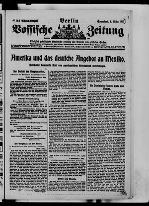 Vossische Zeitung vom 03.03.1917