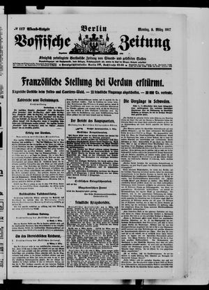 Vossische Zeitung vom 05.03.1917