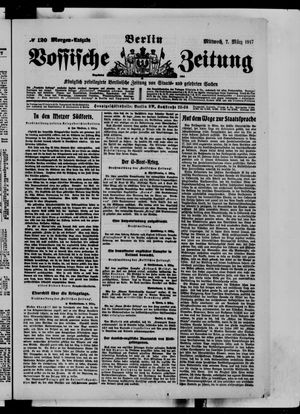 Vossische Zeitung vom 07.03.1917