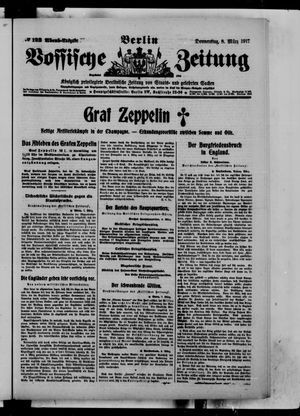 Vossische Zeitung vom 08.03.1917