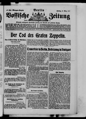 Vossische Zeitung vom 09.03.1917