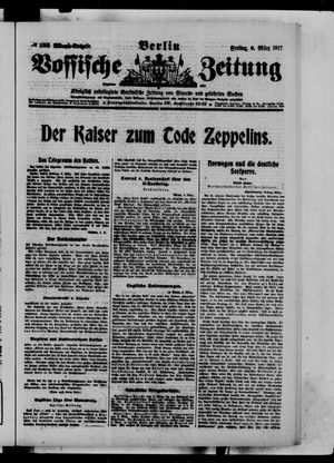 Vossische Zeitung on Mar 9, 1917