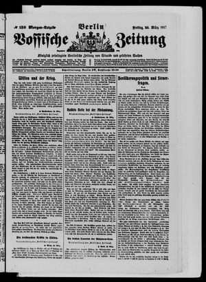 Vossische Zeitung vom 23.03.1917